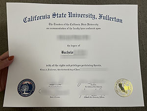 CSU Fullerton degree