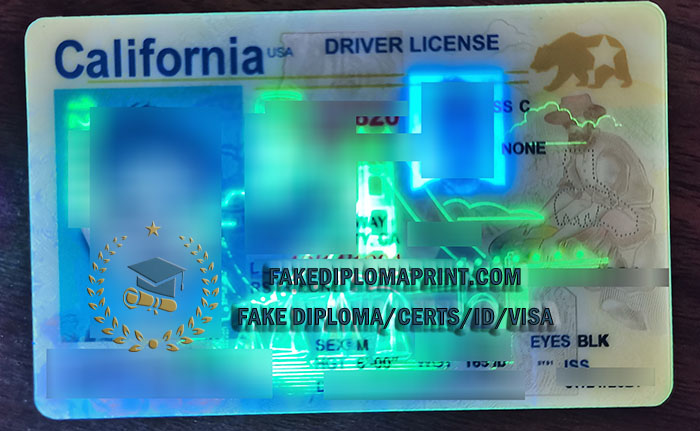 California Driver license