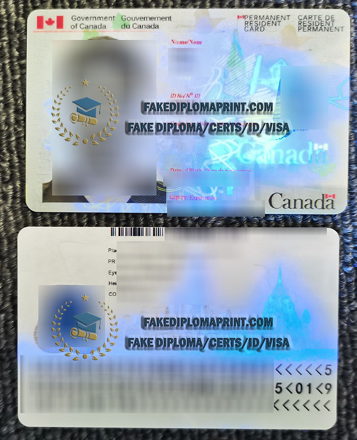 Canada PR card