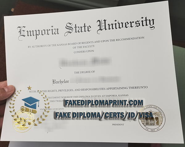Emporia State University degree