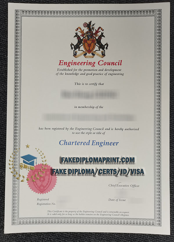 Engineering Council certificate
