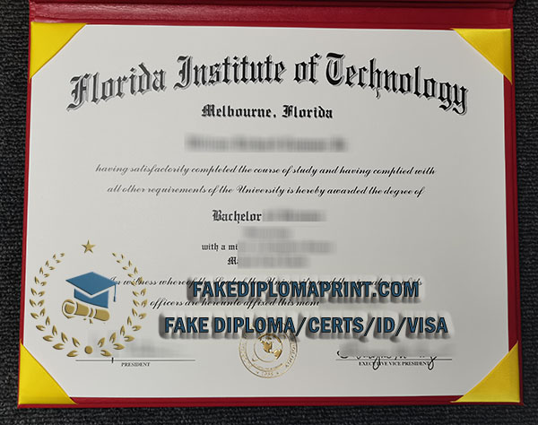 FIT diploma,Florida Tech fake dgeree
