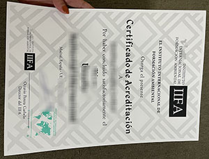 IIFA certificate fake