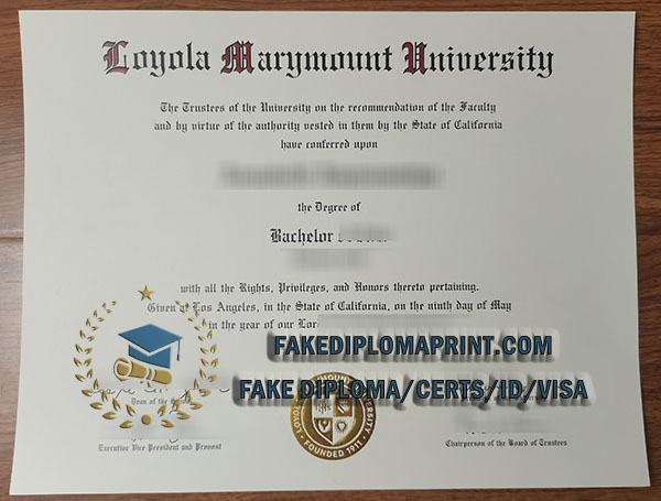 LMU fake degree,LMU diploma fake