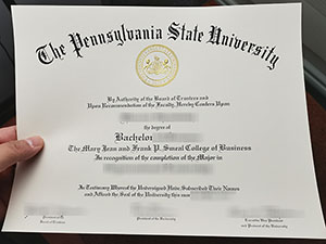 PSU fake diploma