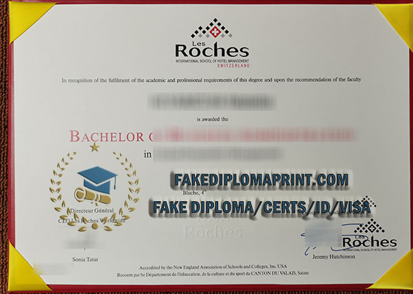 Les Roches diploma,Les Roches degree,Les Roches certificate