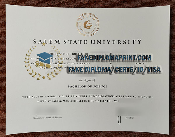 Salem State University degree
