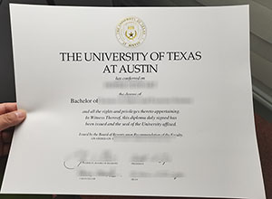 Texas at Austin diploma