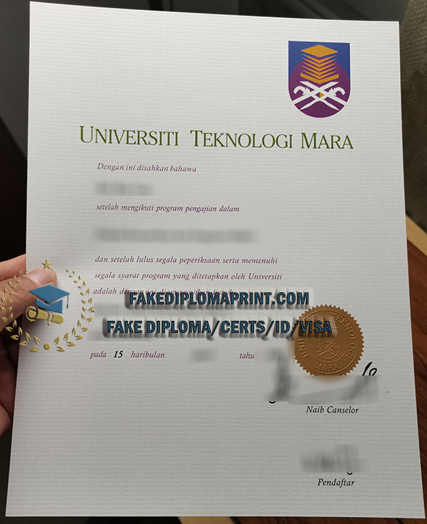 UiTM fake degree,UiTM diploma fake