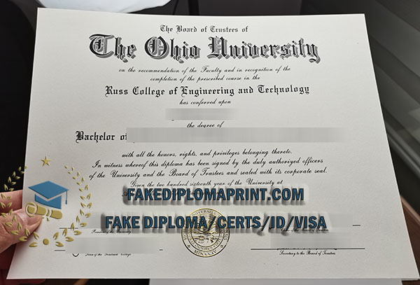 Ohio University fake degree