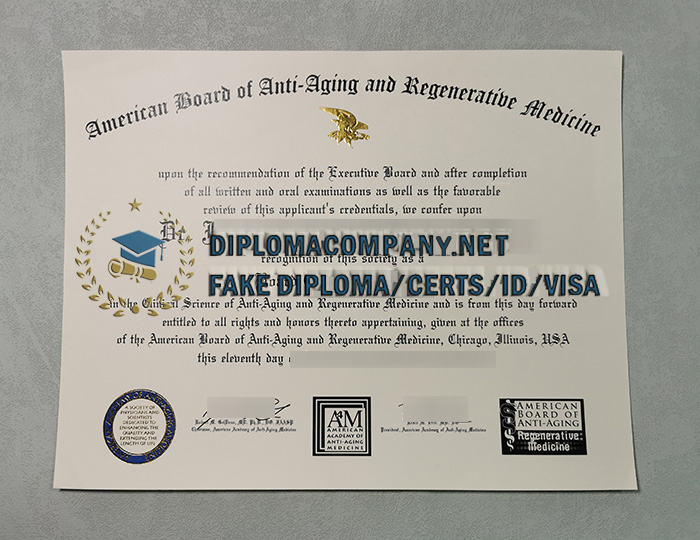 ABAARM Certificate