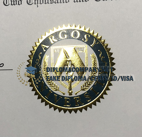 Argosy University diploma seal