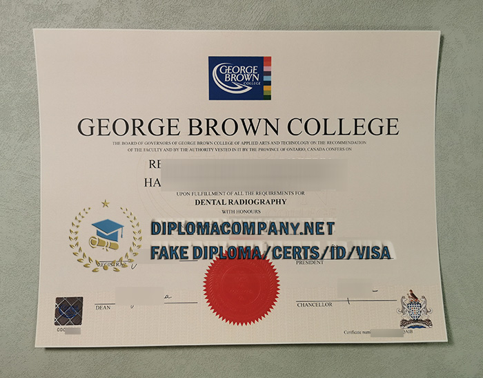 George Brown College Diploma