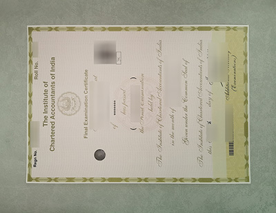 ICAI Certificate