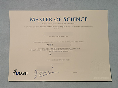 TU Delft Diploma