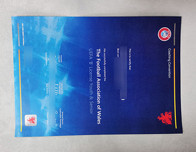 Fake UEFA Certificate