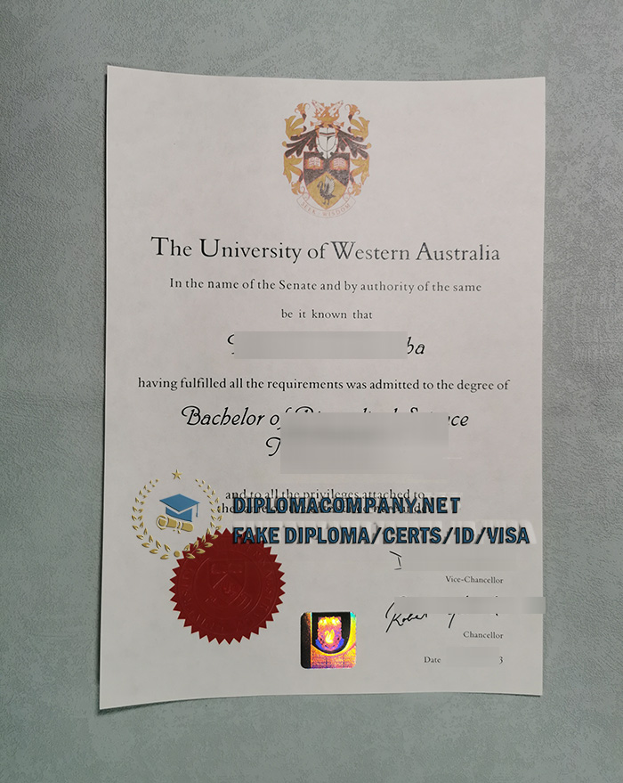 University of Western Australia Diploma