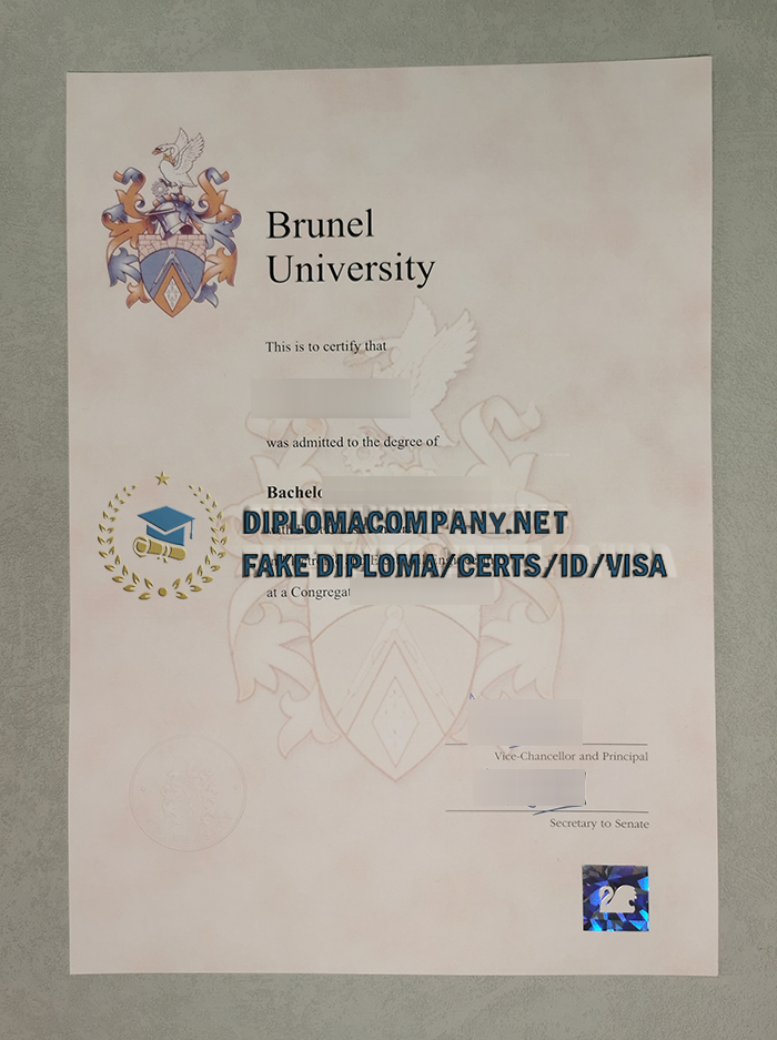 Fake Brunel University Degree