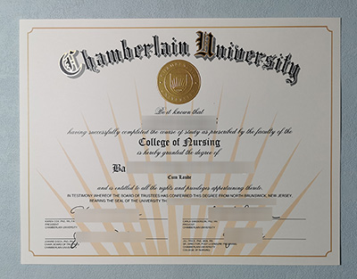 Chamberlain University Diploma
