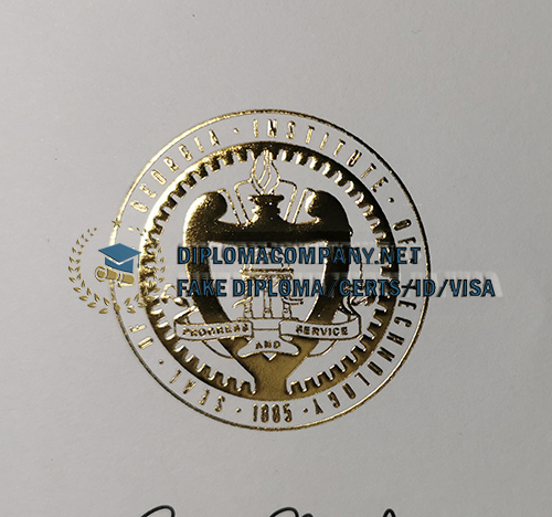 Georgia Tech Diploma Seal