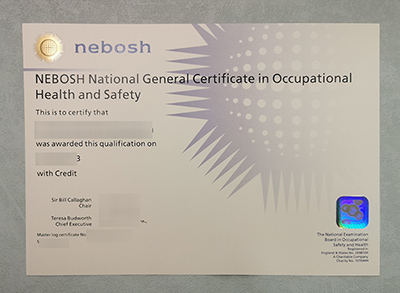 NEBOSH Certificate