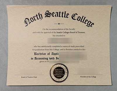 North Seattle College diploma