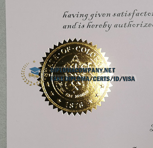 Registered nurse Certificate seal