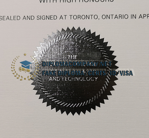 Seneca College Diploma seal