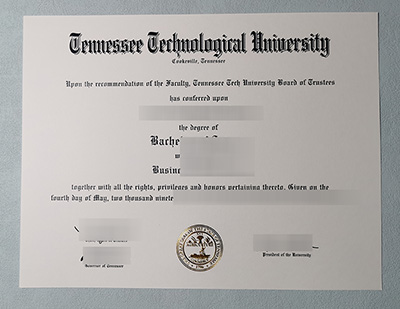 Fake Tennessee Tech Diploma