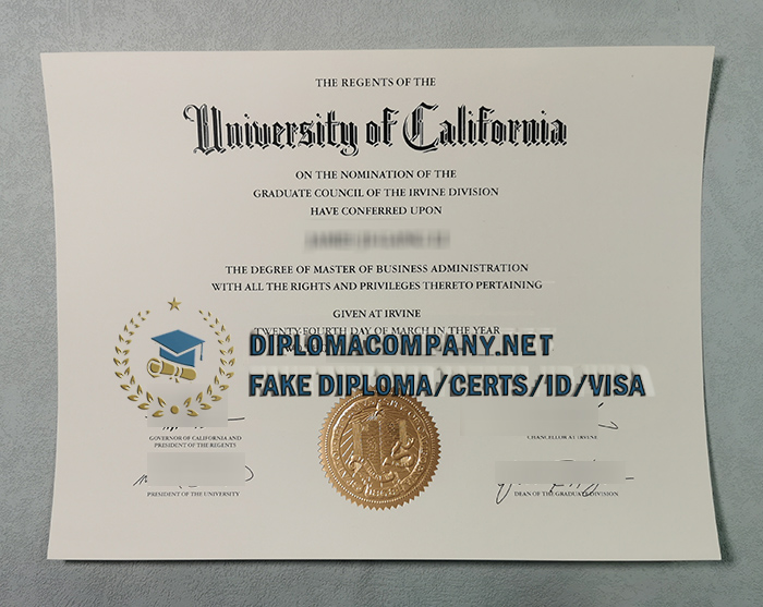 UC Irvine Diploma