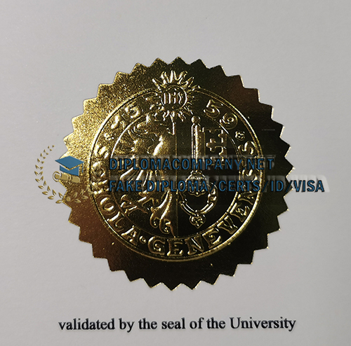 University of Geneva seal