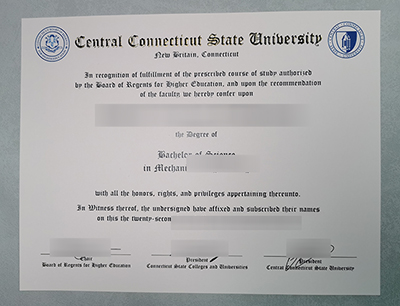 fake CCSU Diploma