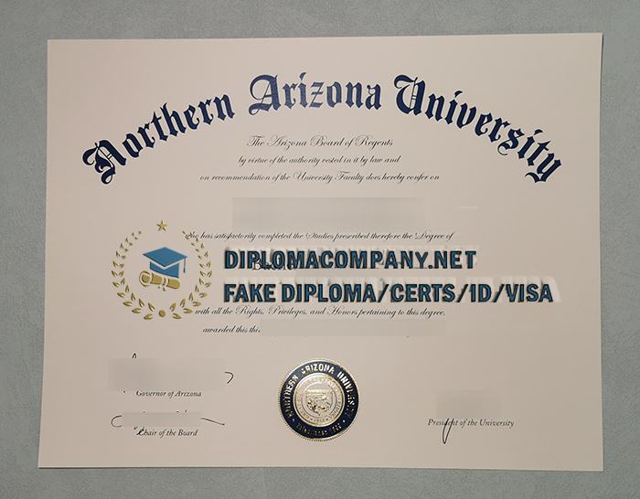 Fake NAU Diploma