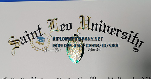 Saint Leo University Diploma Seal