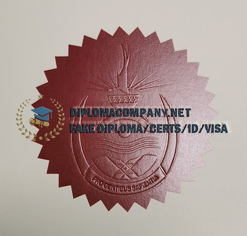 University of South Africa diploma seal