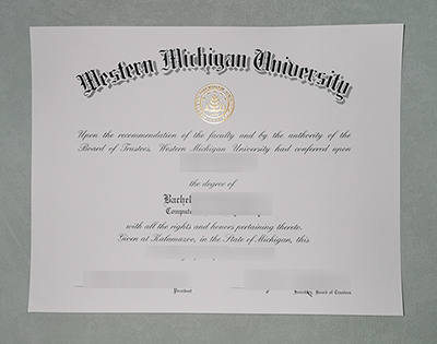 Fake Western Michigan Diploma