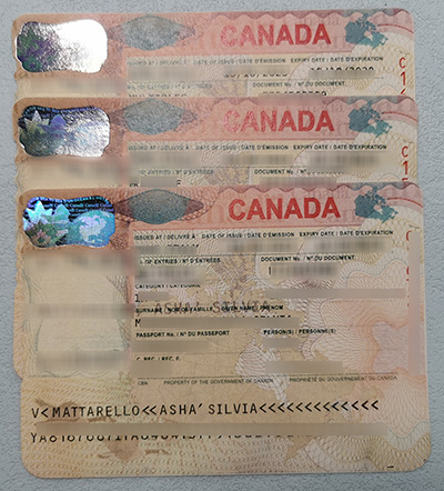 Fake Canada VISA