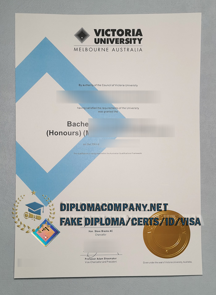 fake Victoria University degree