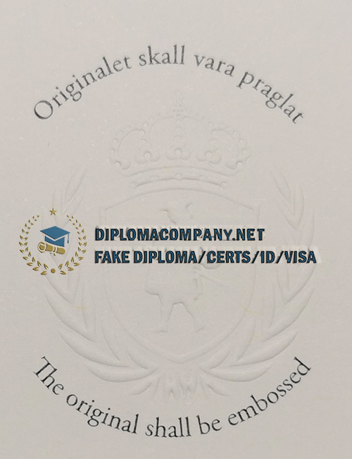 Högskolan i Borås Diploma seal