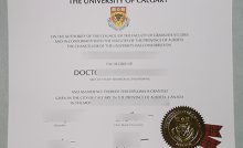 Fake UCalgary Diploma