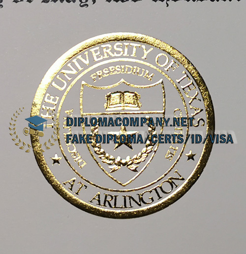 University of Texas at Arlington Diploma seal