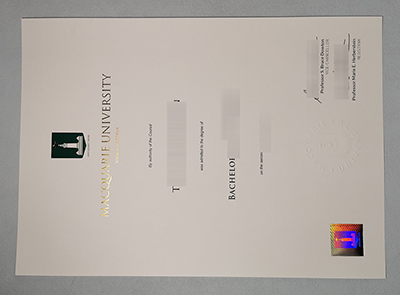Fake Macquarie University Diploma